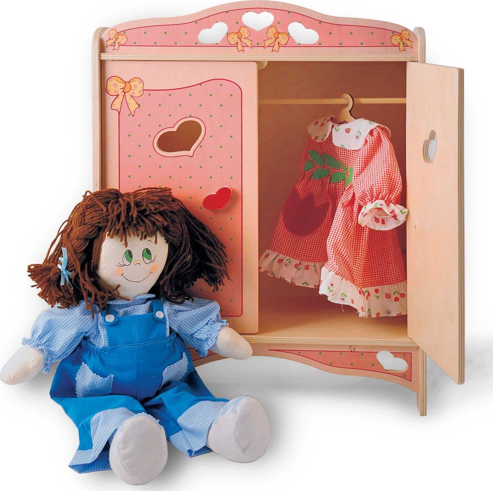 Armadio per bambole - Rosa in Mobili Dida - Ragusa, commercioVirtuoso.it