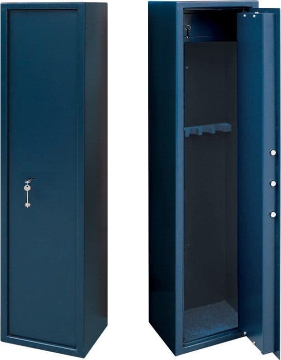Armadio Portafucili 5 Posti Con Tesoretto Brixo Cassaforte Fuciliera Con Tesoretto Interno Armadio Per Fucili Fai da te/Sicurezza e protezione/Conservazione armi/Armadi portafucili Ferus - Montoro, Commerciovirtuoso.it