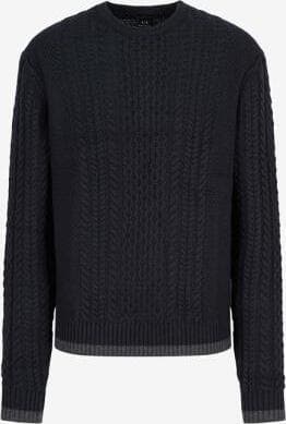 ARMANI-EXCHANGE-Maglie-Blu-da-uomo