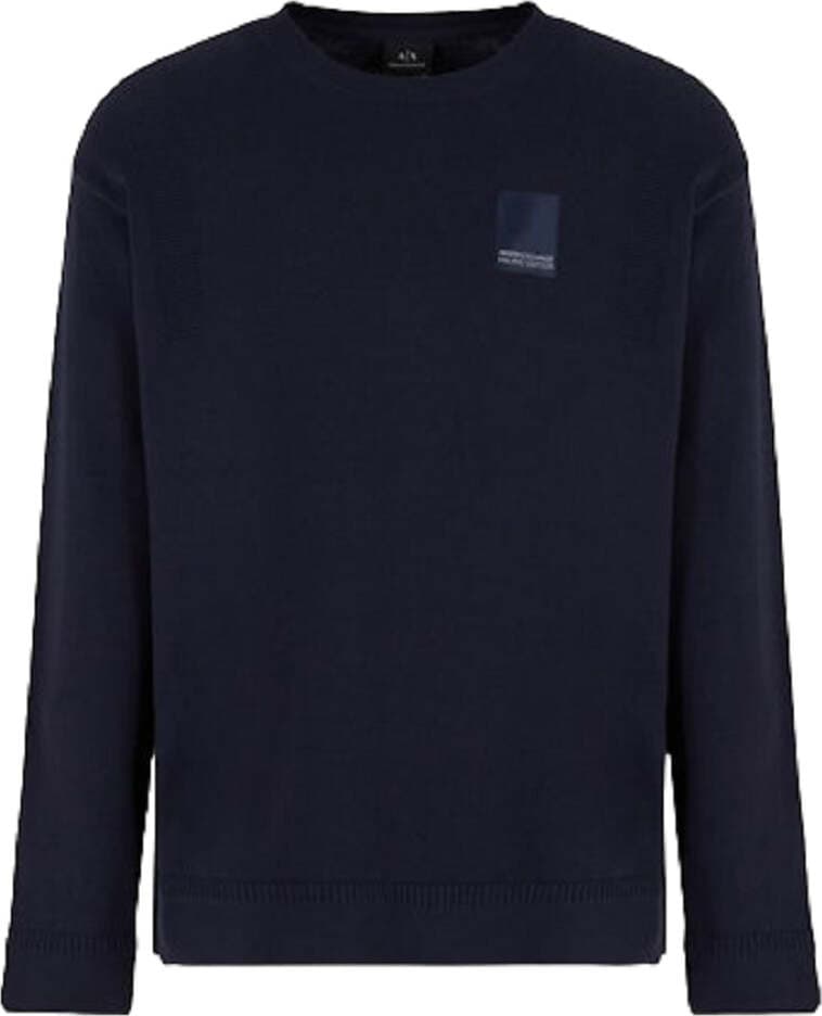 ARMANI-EXCHANGE-Maglie-Blu-da-uomo