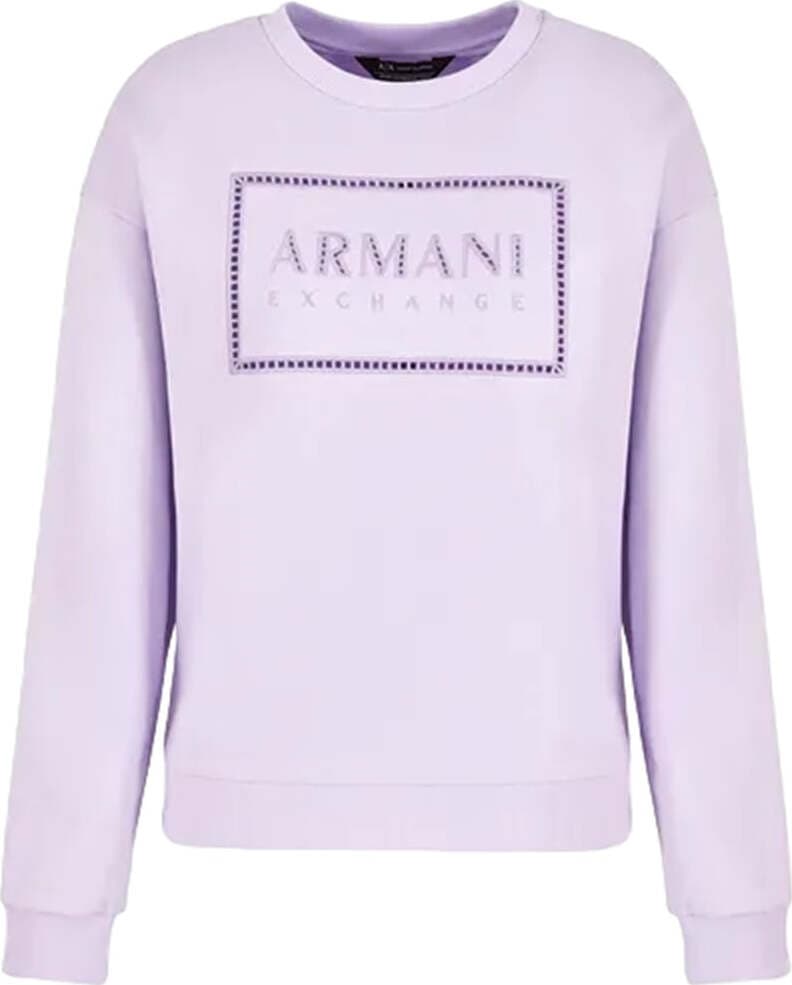 ARMANI-EXCHANGE-Maglie-Lilla-da-donna