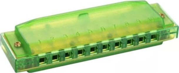Armonica-Hohner-M110G-TRANSLUCENT-Harp-Verde