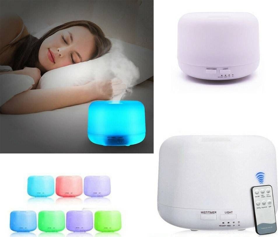 Aromaterapia 7 Led Umidificatore Ad Ultrasuoni Depuratore + Telecomando Fai da te/Prodotti per la costruzione/Riscaldamento e raffreddamento/Sistemi mobili di climatizzazione/Umidificatori Trade Shop italia - Napoli, Commerciovirtuoso.it