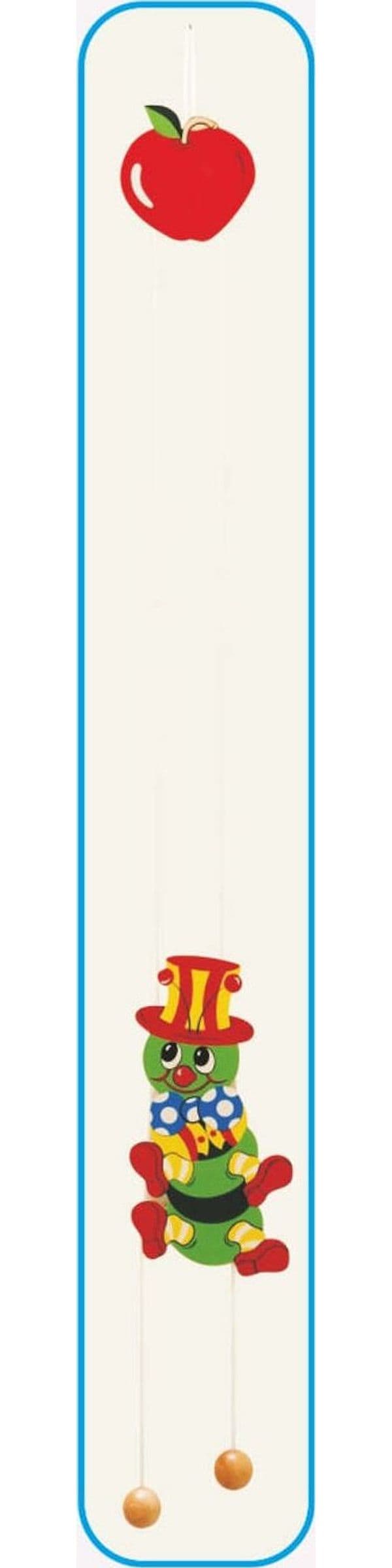 Arrampichino Bruco Mela Gioco in Legno per Bambini Dida in Acchiappasogni e giochi da appendere Dida - Ragusa, commercioVirtuoso.it