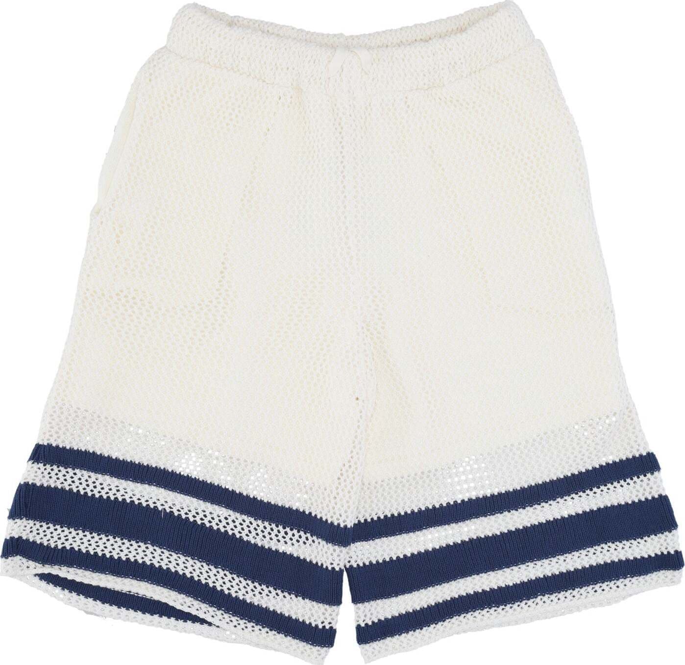 ARTE-Pantalone-Corto-Uomo-Shane-Knit-Stripe-Short-White-da-uomo