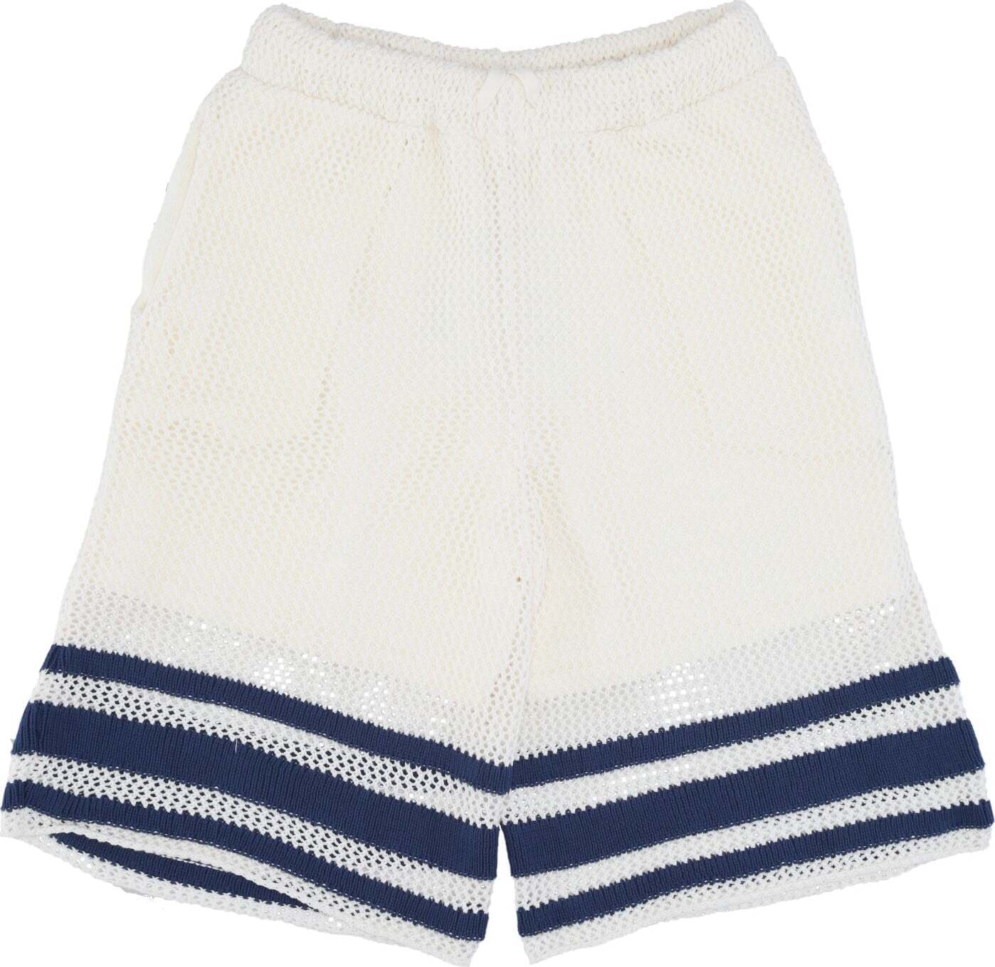ARTE-Pantalone-Corto-Uomo-Shane-Knit-Stripe-Short-White-da-uomo