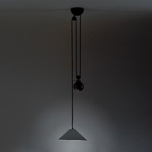 Artemide Aggregato Saliscendi diametro 530mm cono metallo in Applique Brilla Luce - Sarzana, commercioVirtuoso.it