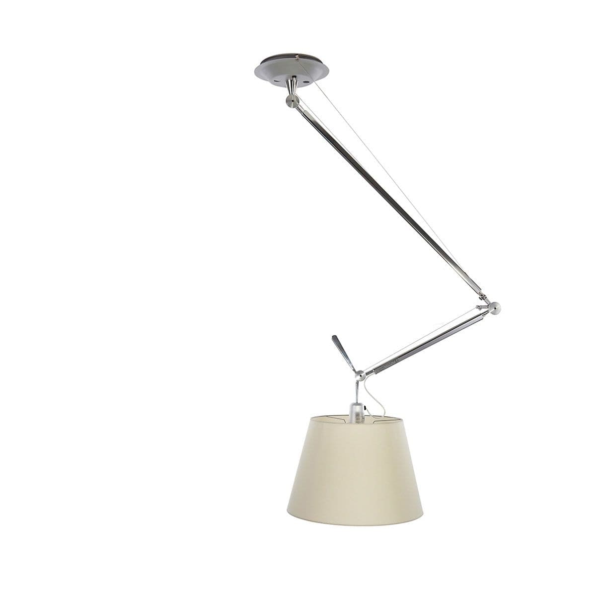 Artemide, Tolomeo Decentrata Suspension, Lampada a sospensione in Applique Brilla Luce - Sarzana, commercioVirtuoso.it