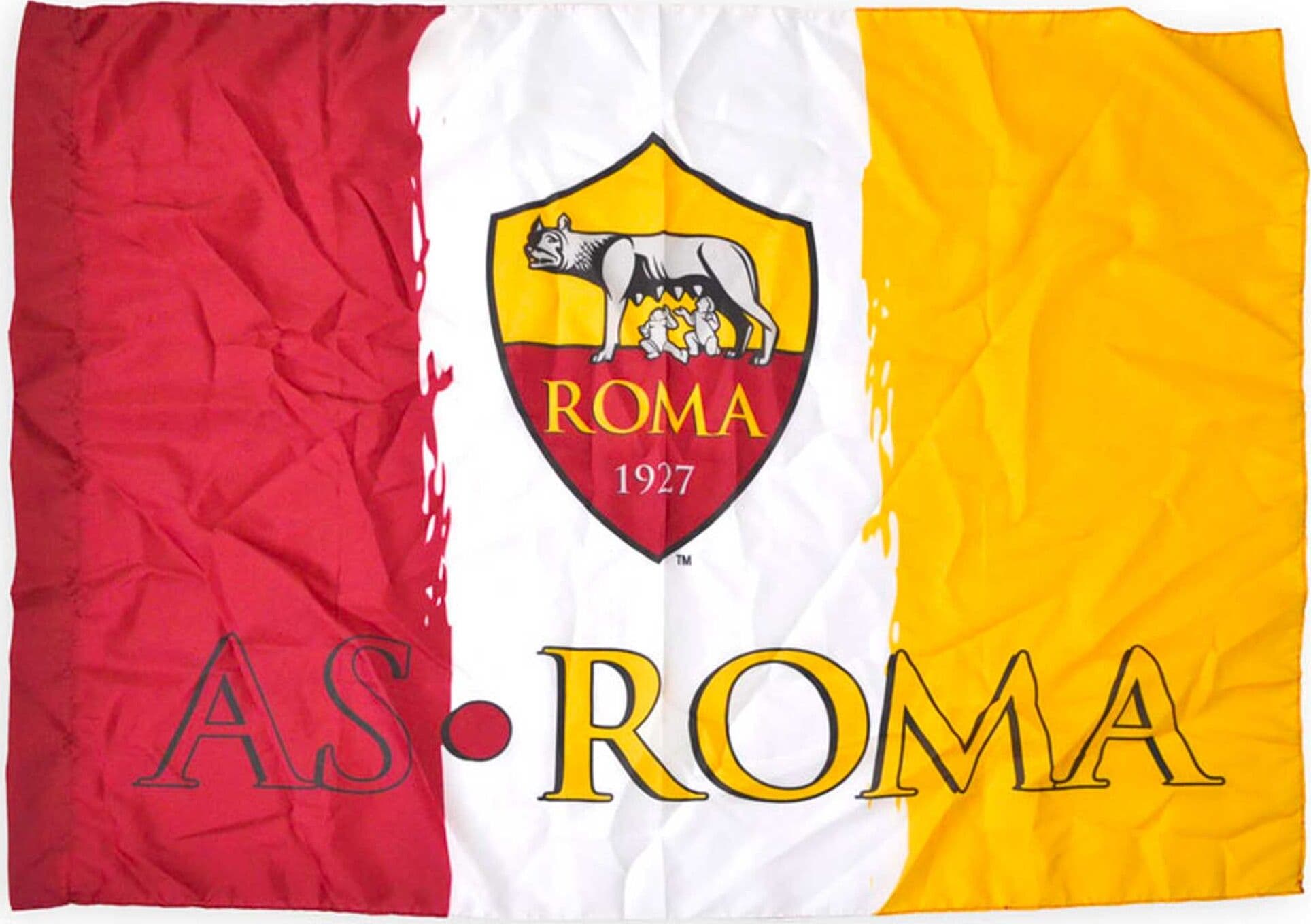 As Roma Bandiera Della Roma Ufficiale Con Ologramma Del Club 100 X 150 Cm Sport e tempo libero/Fan Shop/Calcio/Bandiere e gagliardetti Il Distintivo - Pesaro, Commerciovirtuoso.it