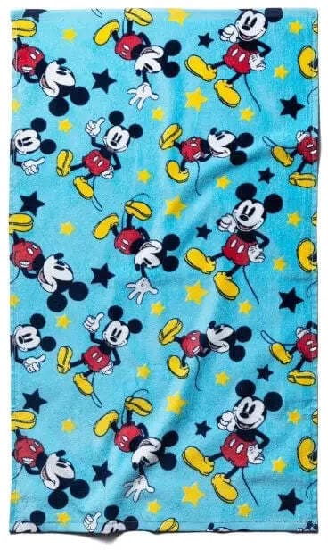 Asciugamano da bagno in spugna di cotone michey mouse - caleffi in Asciugamani ospite Falco Biancheria - Parete, commercioVirtuoso.it