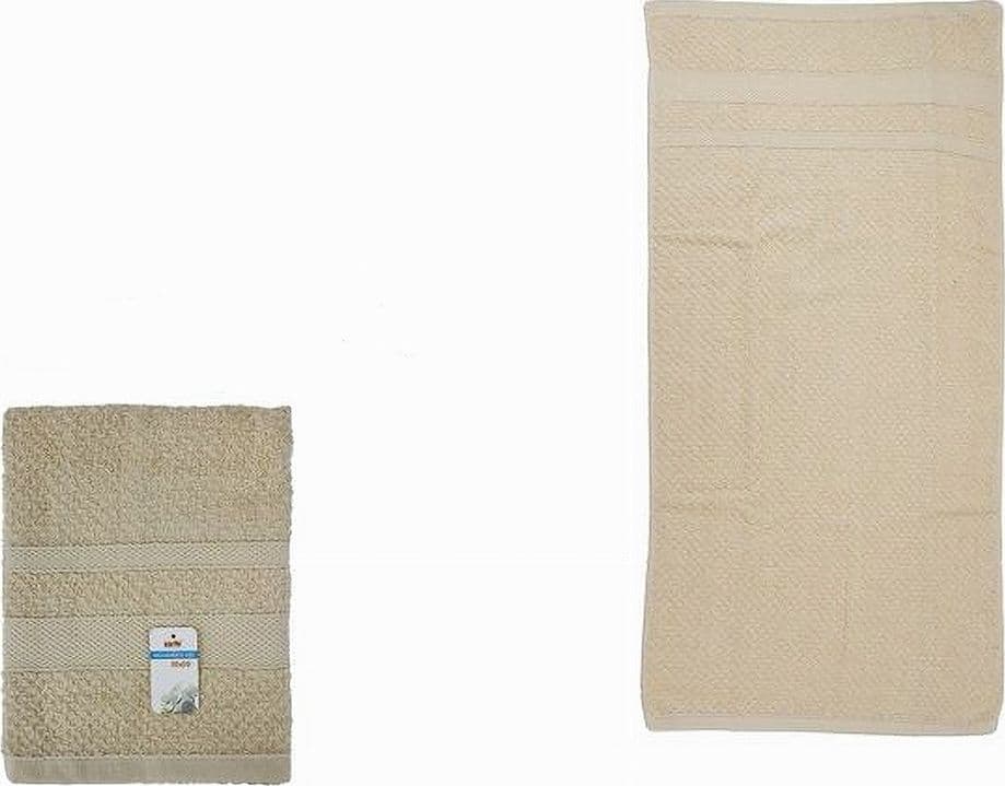ASCIUGAMANO DA BAGNO OSPITE IN COTONE MORBIDA 30 X 50 CM 65GR COLORE BEIGE 79493 in Set di asciugamani Trade Shop italia - Napoli, commercioVirtuoso.it