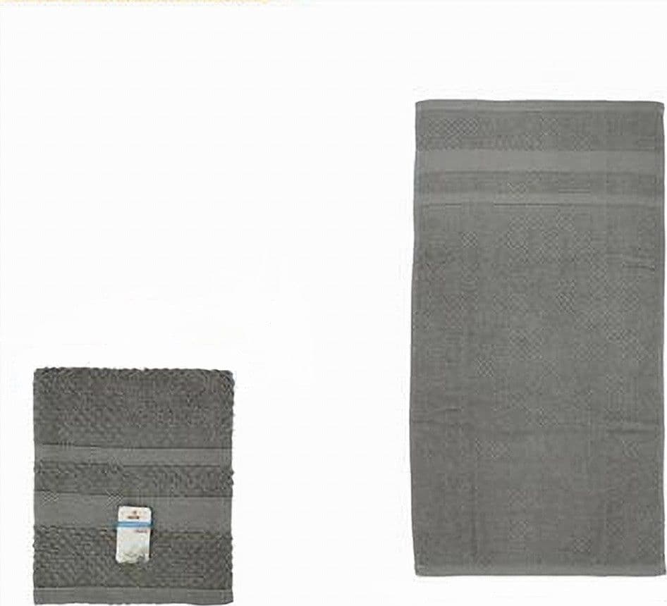 ASCIUGAMANO DA BAGNO OSPITE IN COTONE MORBIDA 30X50 CM 65 GR COLORE GRIGIO 79499 in Set di asciugamani Trade Shop italia - Napoli, commercioVirtuoso.it