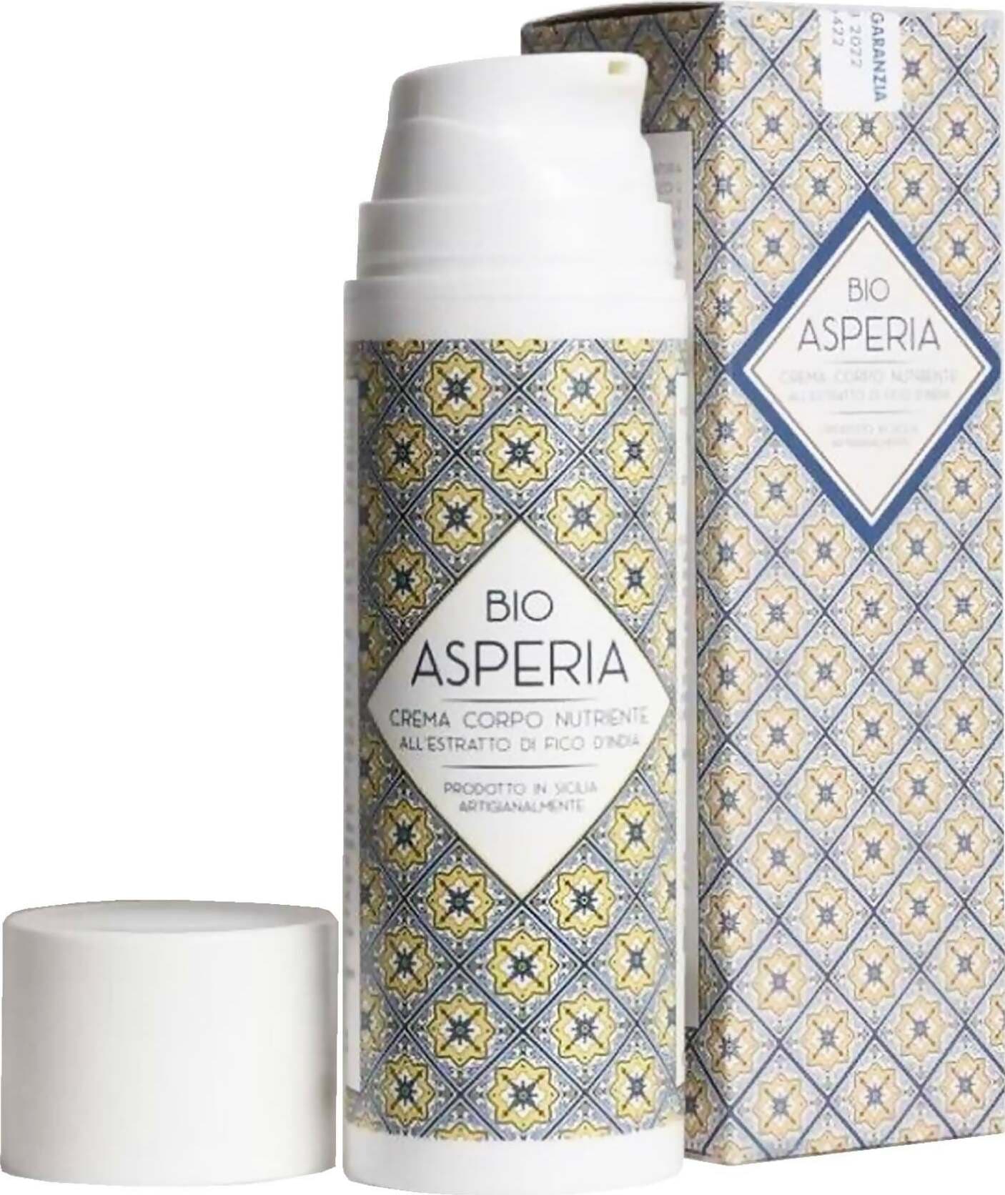 Asperia-Bio-150-Ml,-Crema-Corpo-Biologica-Idratante,-Nutriente-,agli-Estratti-Di-Aloe-Vera-E-Fico-D'india.