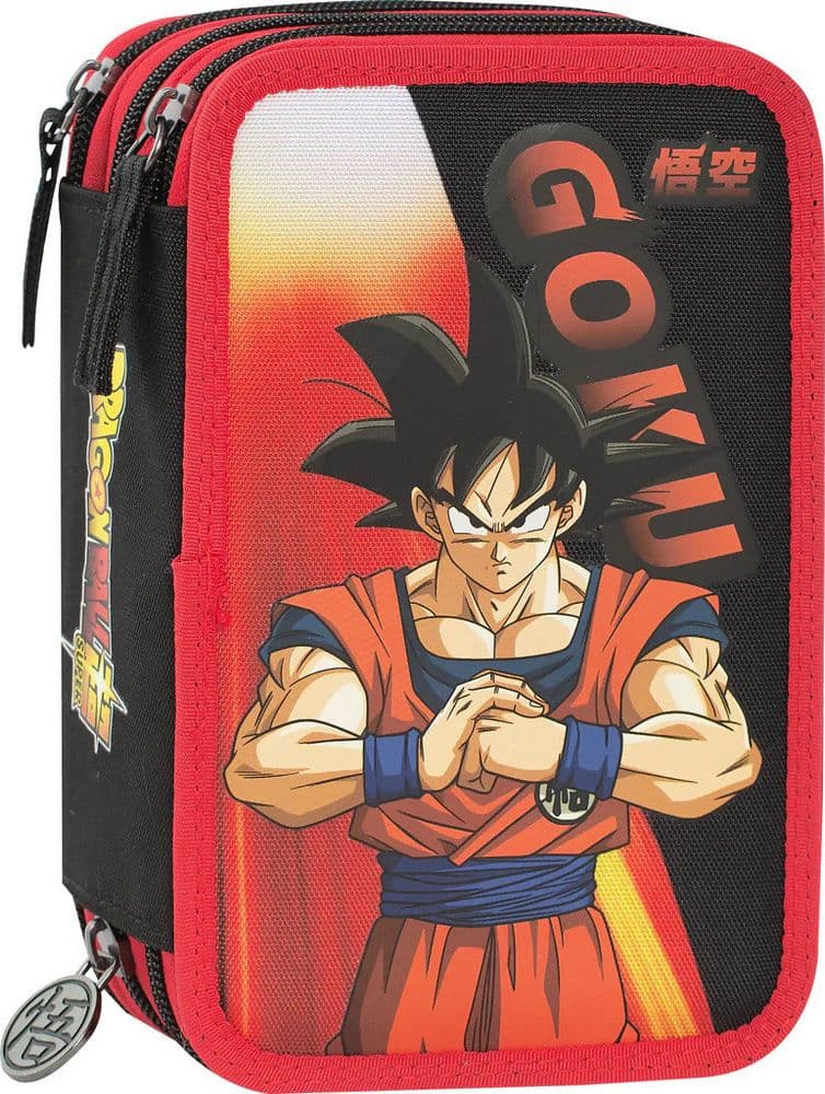 Astuccio 3 zip dragon ball nero/rosso/giallo in Astucci Cartoleria Deja Vu - Crotone, commercioVirtuoso.it