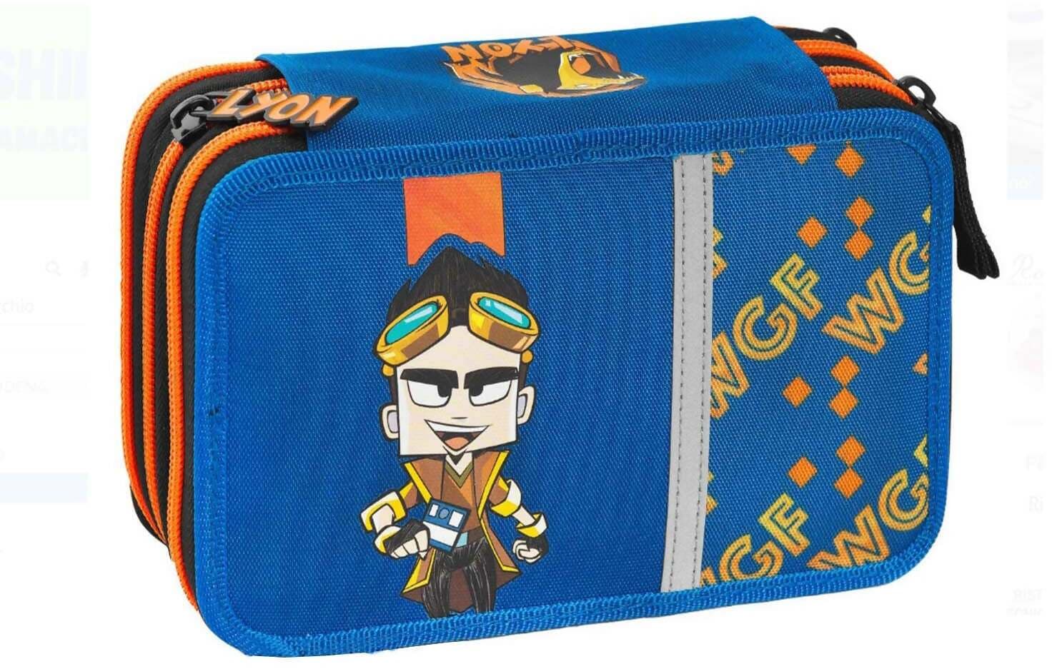 Astuccio Corredo 3 Zip Lyon Gamer per La Scuola Completo Franco Cosimo Panini in Astucci Cartoleria Deja Vu - Crotone, commercioVirtuoso.it