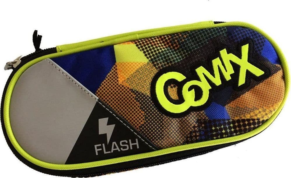 Astuccio Portapenne Pastelli Pennarelli Comix Flash Nero Verde Accessori Scuola Cancelleria e prodotti per ufficio/Scuola e materiale didattico/Materiale scolastico/Cartelle e zaini per la scuola/Astucci Trade Shop italia - Napoli, Commerciovirtuoso.it