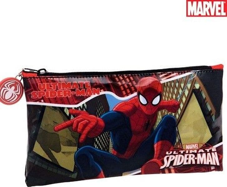 Astuccio-Portapenne-Portamatite-Portapastelli-Scuola-Neceser-Marvel-Spiderman