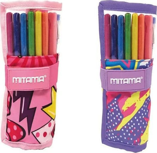 Astuccio roll penne glitter25 pz. mitama - seven in Astucci Cartoleria Deja Vu - Crotone, commercioVirtuoso.it
