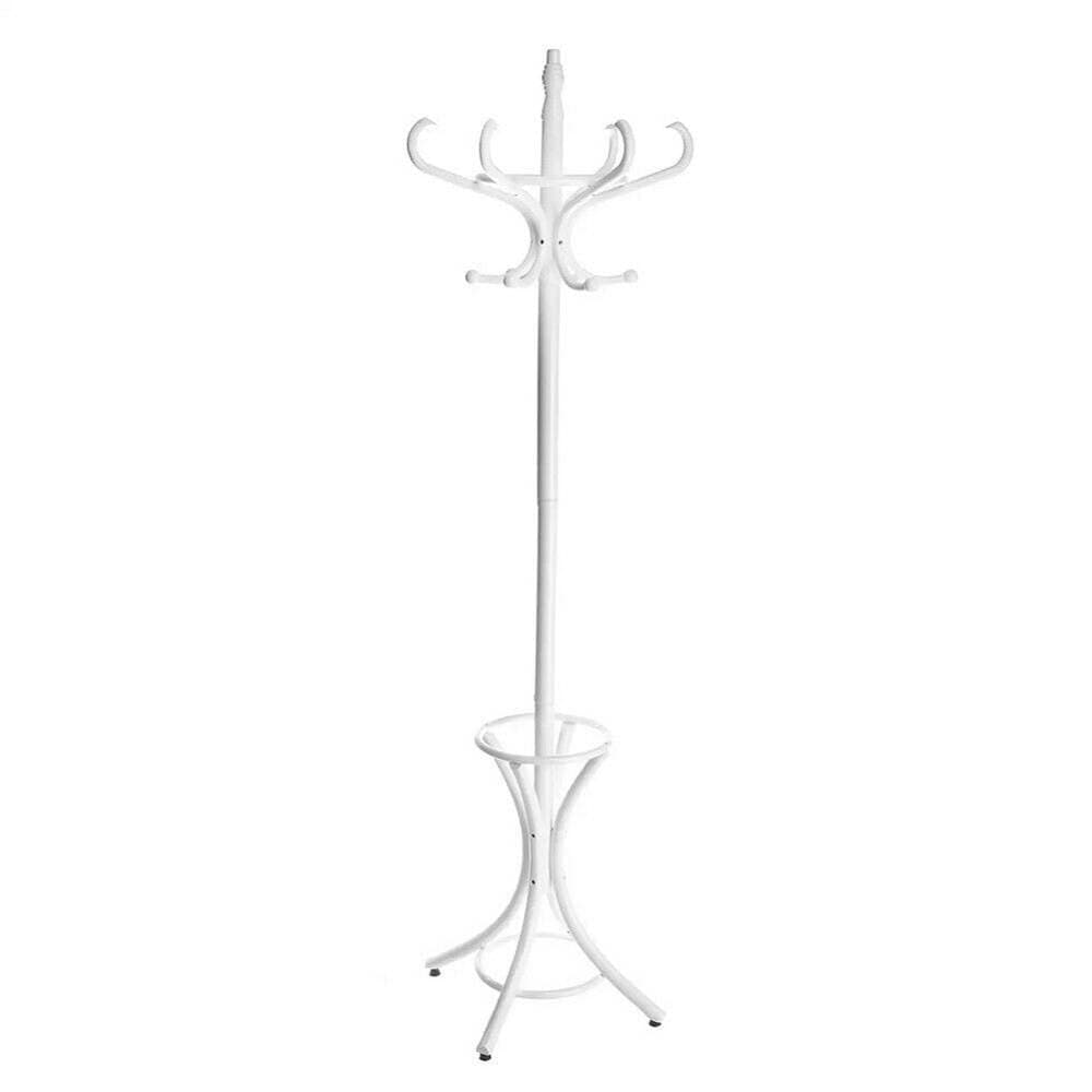 Attaccapanni Appendiabiti A Piantana In Legno 12 Ganci Colore Bianco 51x51x184cm Casa, arredamento e bricolage > Arredamento > Attaccapanni Trade Shop italia - Napoli, Commerciovirtuoso.it