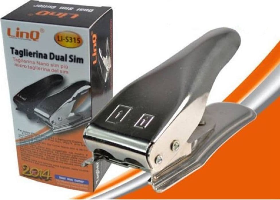 Attrezzo Taglierina Taglio Dual Sim Card 2in1 Tris Adattatore Micro Nano Li-s315