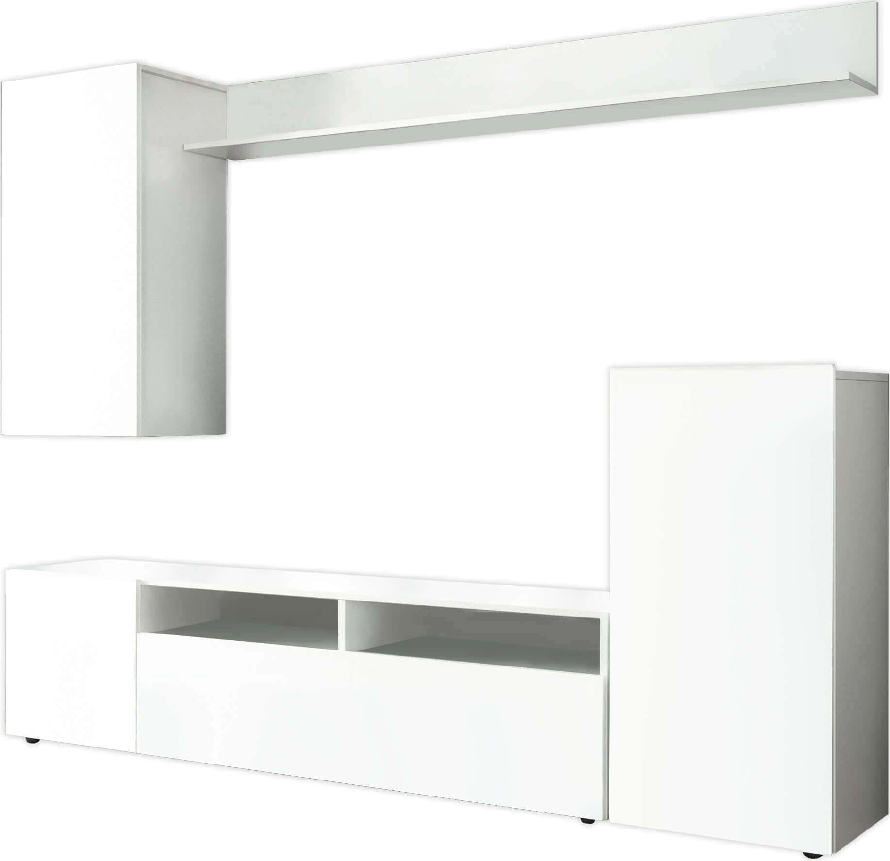 AURELIO---parete-attrezzata-soggiorno-210x36,5x170-h-Bianco-Milani-Home