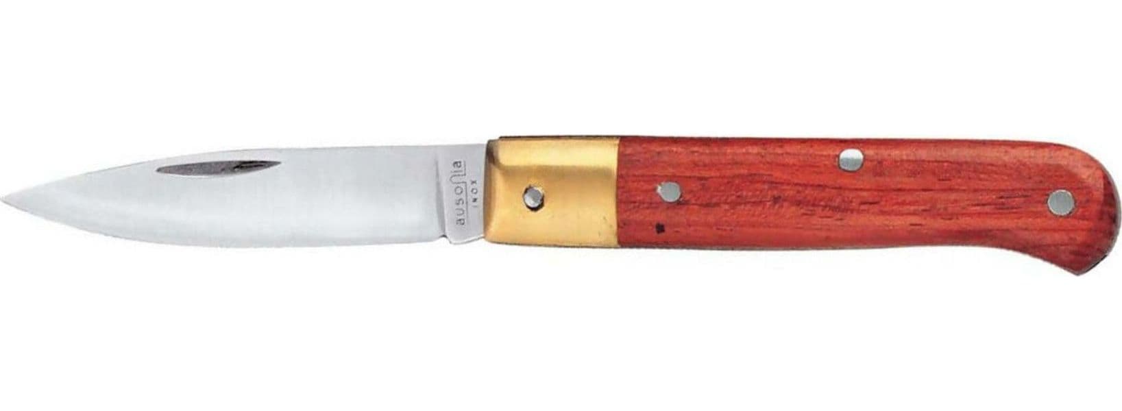 Ausonia - 23022 Coltello Da Tasca Tipo Calabrese Cm.16 Con Manico In Legno Sapelli Made In Italy in Coltelli tascabili Ausonia - Maniago, commercioVirtuoso.it