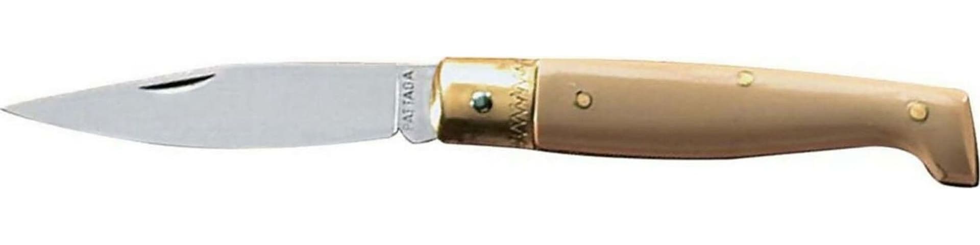 Ausonia - 23111 Coltello Da Tasca Coltellino Tascabile Da 16Cm Con Manico In Finto Corno E Lama Inox Made In Italy in Coltelli da giardino Ausonia - Maniago, commercioVirtuoso.it