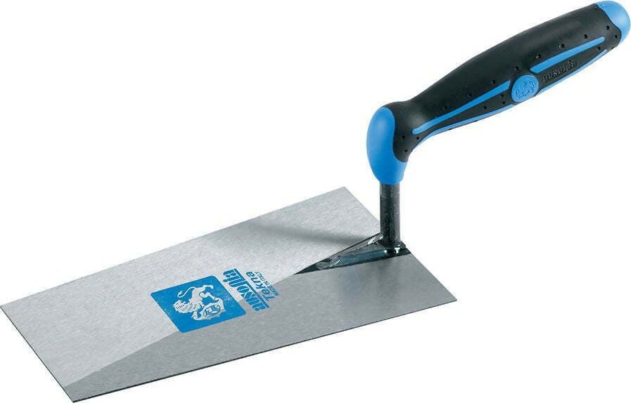 Ausonia - 40053 Cazzuola Da Muratore Per Malta E Cemento Tekna Punta Quadra Con Lama Da 16 Cm in Cazzuole per muratura Ausonia - Maniago, commercioVirtuoso.it