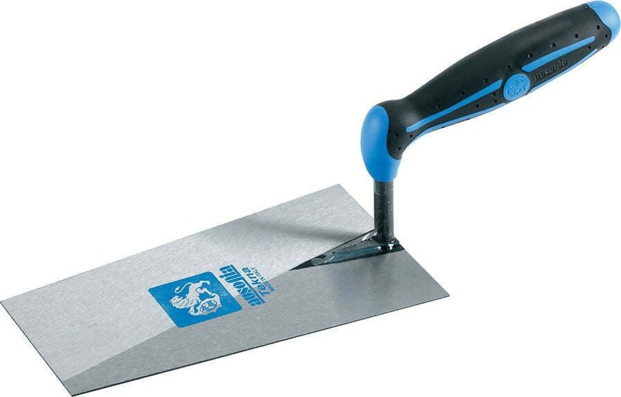 Ausonia - 40061 Cazzuola Da Muratore Per Malta E Cemento Tekna Punta Quadra Con Lama Da 24 Cm in Cazzuole per muratura Ausonia - Maniago, commercioVirtuoso.it