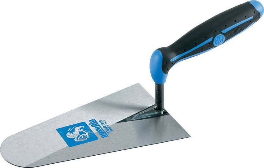 Ausonia - 40155 Cazzuola Da Muratore Per Malta E Cemento Tekna Punta Tonda Con Lama Da 18 Cm in Cazzuole per muratura Ausonia - Maniago, commercioVirtuoso.it