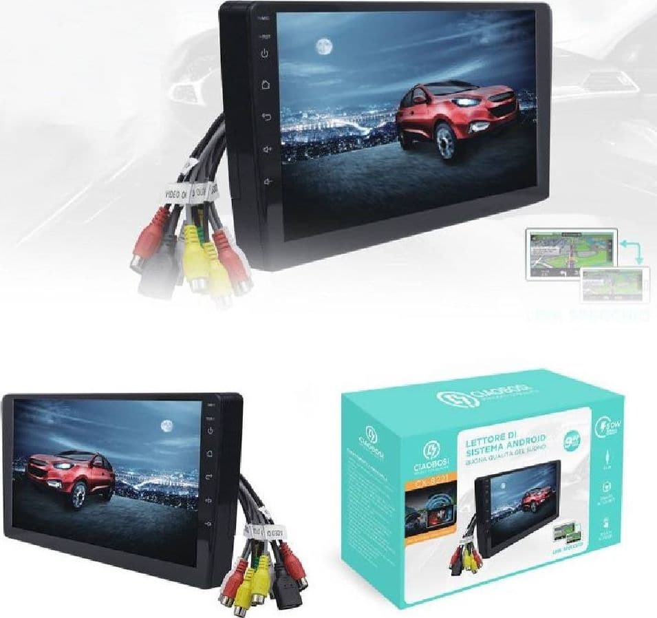 Autoradio Sintolettore Con Monitor 9? Hd Lettore Sistema Android 50wx4 Cx-8221 Elettronica/Elettronica per veicoli/Elettronica per auto/Sistemi audio/Autoradio Trade Shop italia - Napoli, Commerciovirtuoso.it