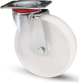 AVO---SUPPORTO-PIASTRA-GIREVOLE-CON-FORO-PASSANTE-E-RUOTA-IN-NYLON-DIAM.80X30-ART.-118BIS