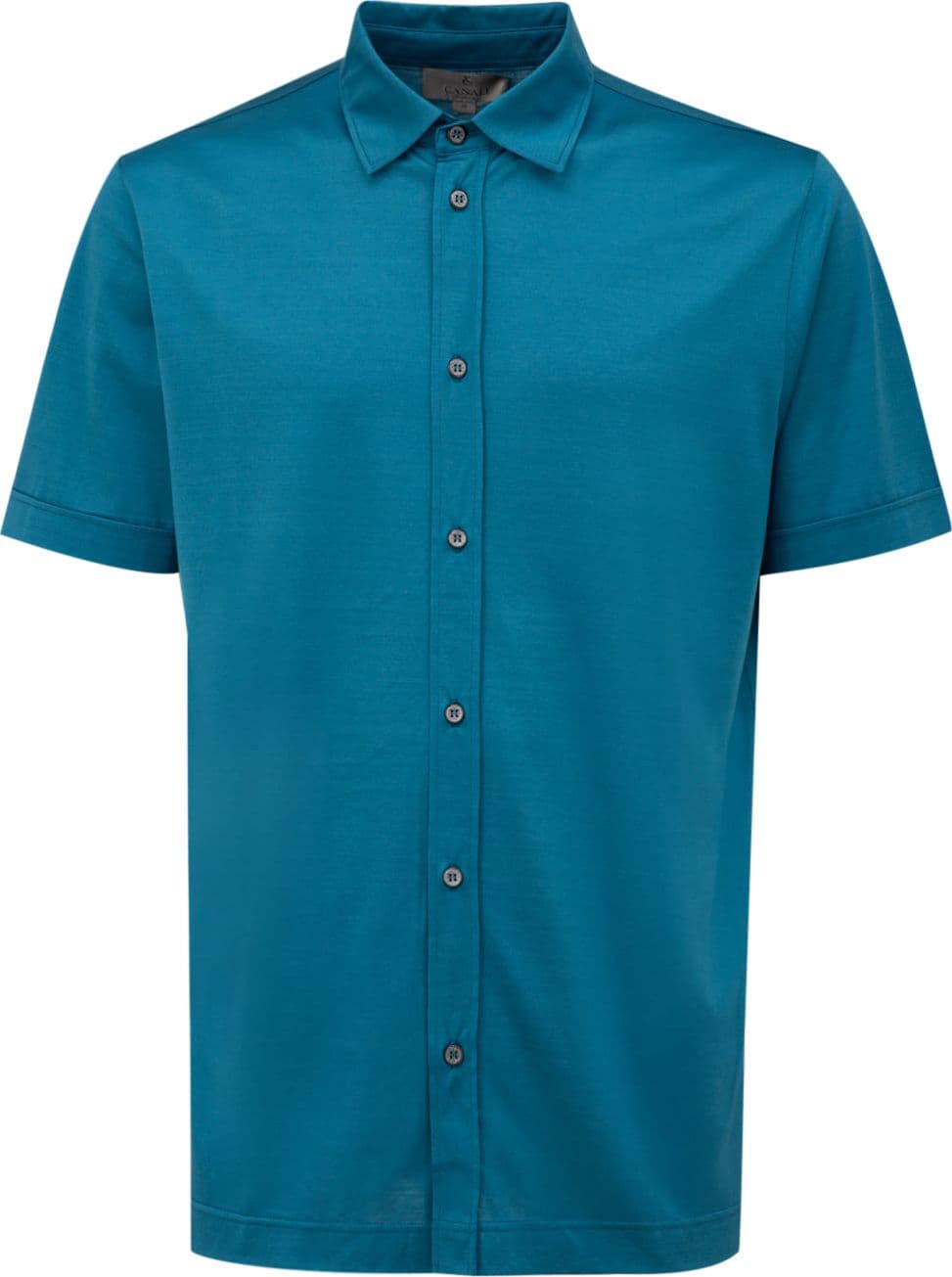 CANALI Camicia Canali azzurro manica corta da uomo in Camicie casual Drestige - Casamassima, commercioVirtuoso.it