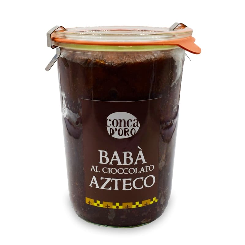 Babà in Vasocottura al Cioccolato Azteco - 500 gr