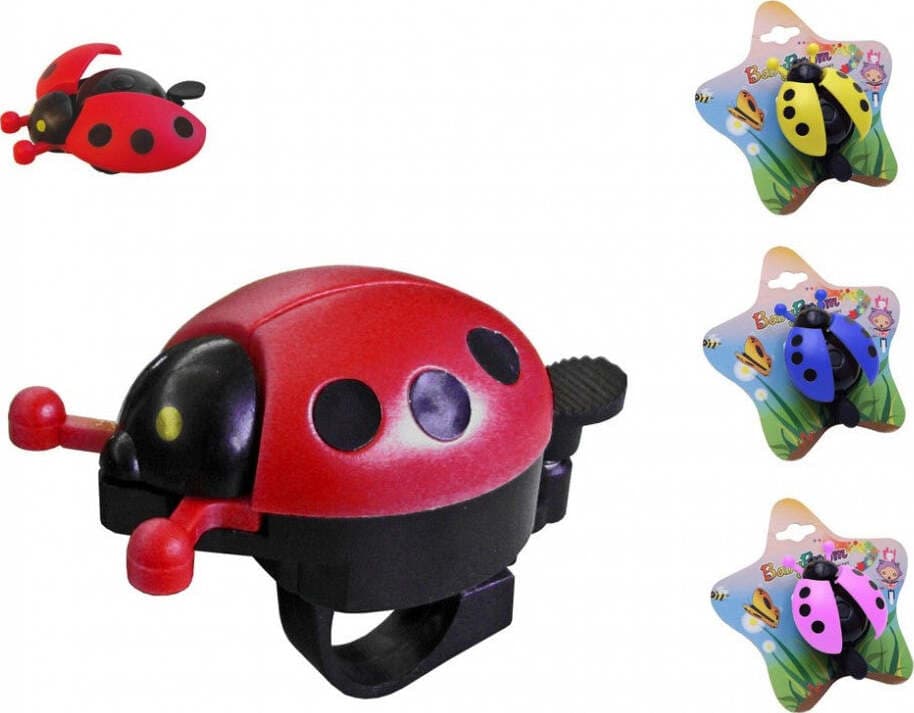 Baby Boom Campanello Coccinella Colori Assortiti