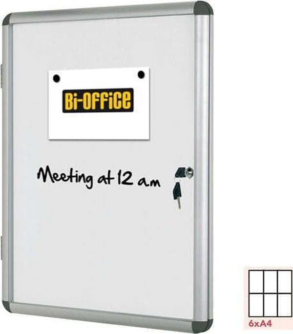 Bacheca per interni - fondo bianco magnetico - 6 fogli A4 - orizzontale - Bi-Office Cancelleria e prodotti per ufficio/Archivio ufficio e accessori per scrivania/Lavagne e bacheche/Bacheche multifunzione Eurocartuccia - Pavullo, Commerciovirtuoso.it