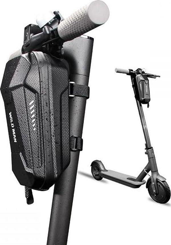 bag portaoggetti m nero waterresistant attacco per scooter elettrico