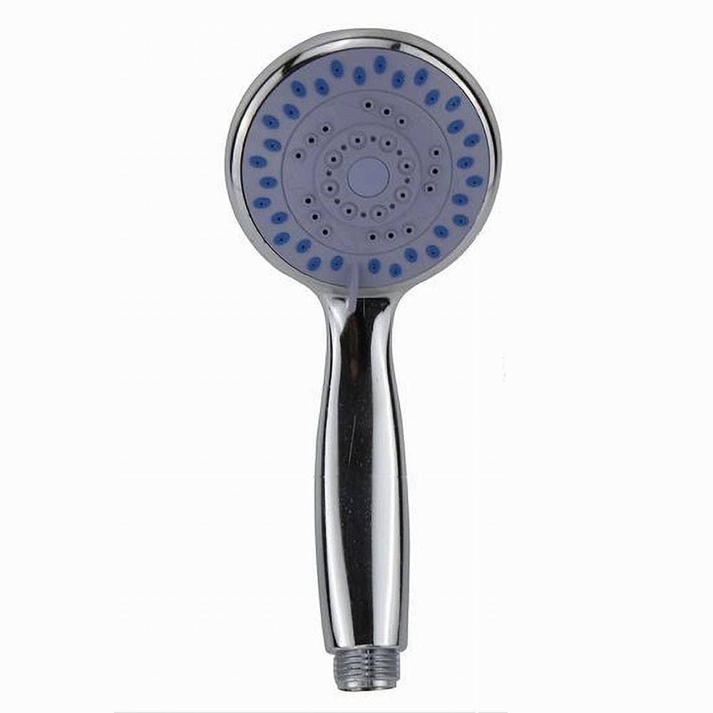 Bagno-Doccetta-Doccino-Soffione-Doccia-Cornetta-Rotondo-Moderno-9x20cm-69056