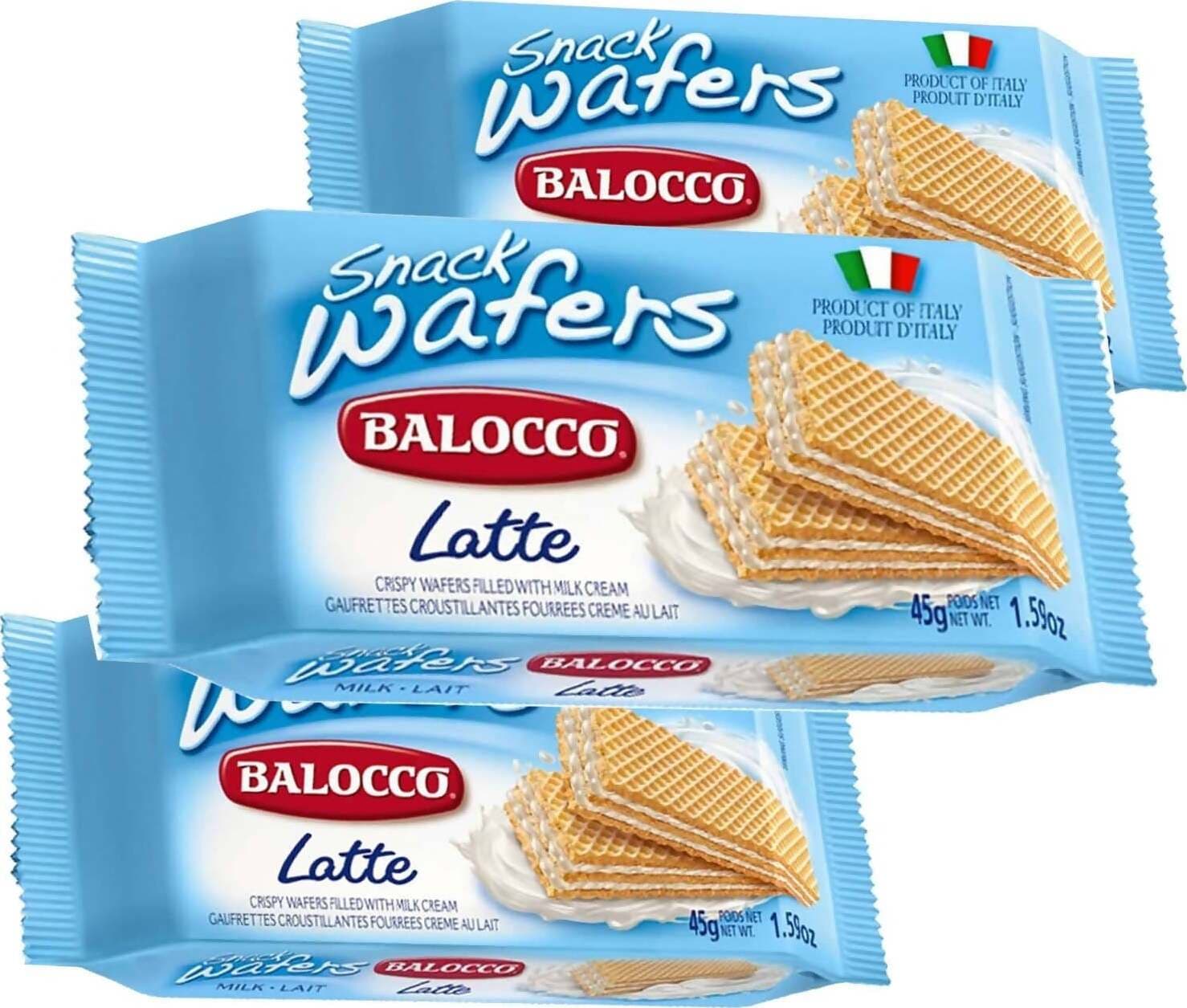 Balocco 30x Wafer Crema Al Latte Balocco Monoporzione Confezione Da 30 Pezzi Alimentari e cura della casa/Snack dolci e salati/Biscotti/Wafer Franco Pausa Caffè - Albano Laziale, Commerciovirtuoso.it