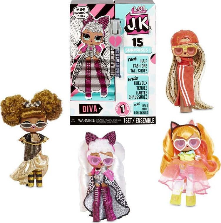 Bambola Giochi Preziosi LLUF2 Lol Surprise Mini Bambola J.K. assortito Giochi e giocattoli/Bambole e accessori/Bambole Fashion e accessori/Bambole Fashion Scontolo.net - Potenza, Commerciovirtuoso.it