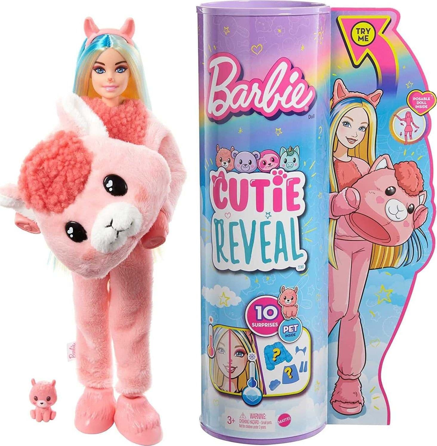Bambola-Mattel-HJL56-BARBIE-Color-Reveal-Fantasia-Lama
