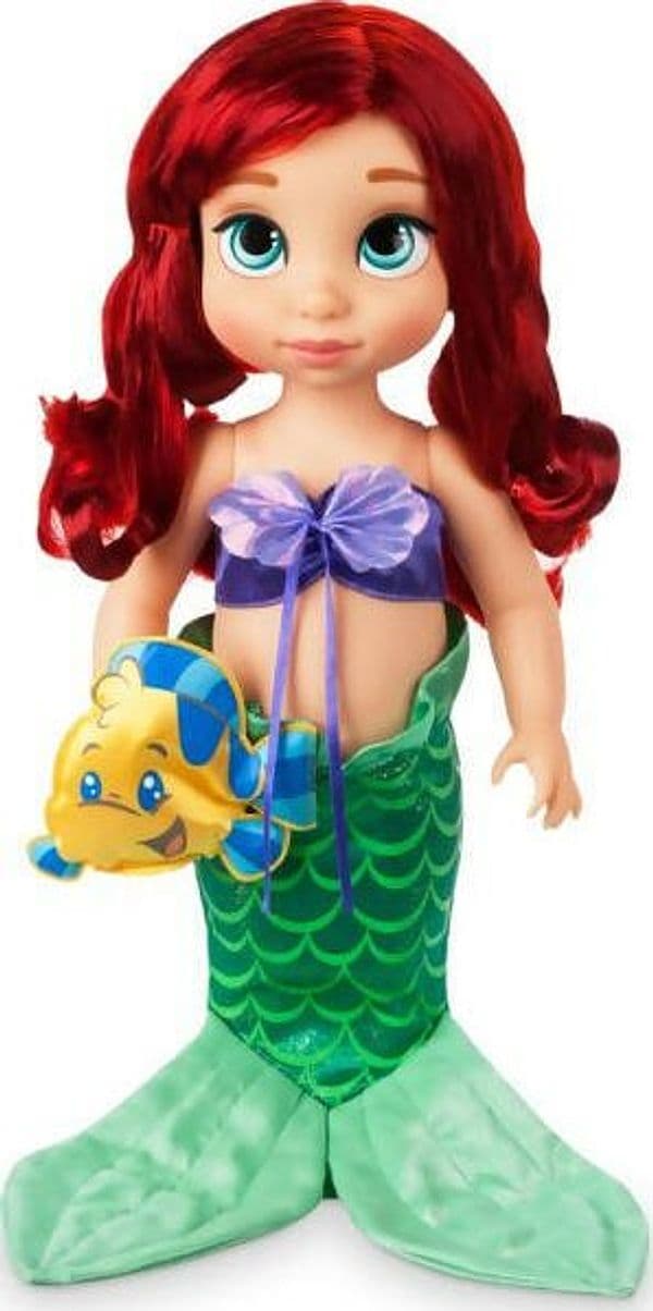 Bambola Sirenetta Ariel per Bambine Con Capelli Realistici E Abiti in Tessuto Con Peluche Flounder Disney in Bambole Fashion Cartoleria Deja Vu - Crotone, commercioVirtuoso.it