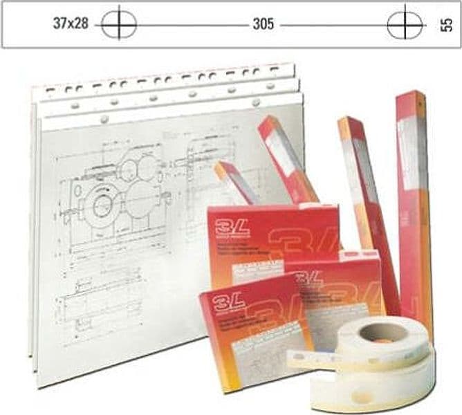 Banda appendidisegni - PVC - 55mmx50metri - bianco opaco - 3L Casa e cucina/Hobby creativi/Cornici/Ganci appendi quadri Eurocartuccia - Pavullo, Commerciovirtuoso.it