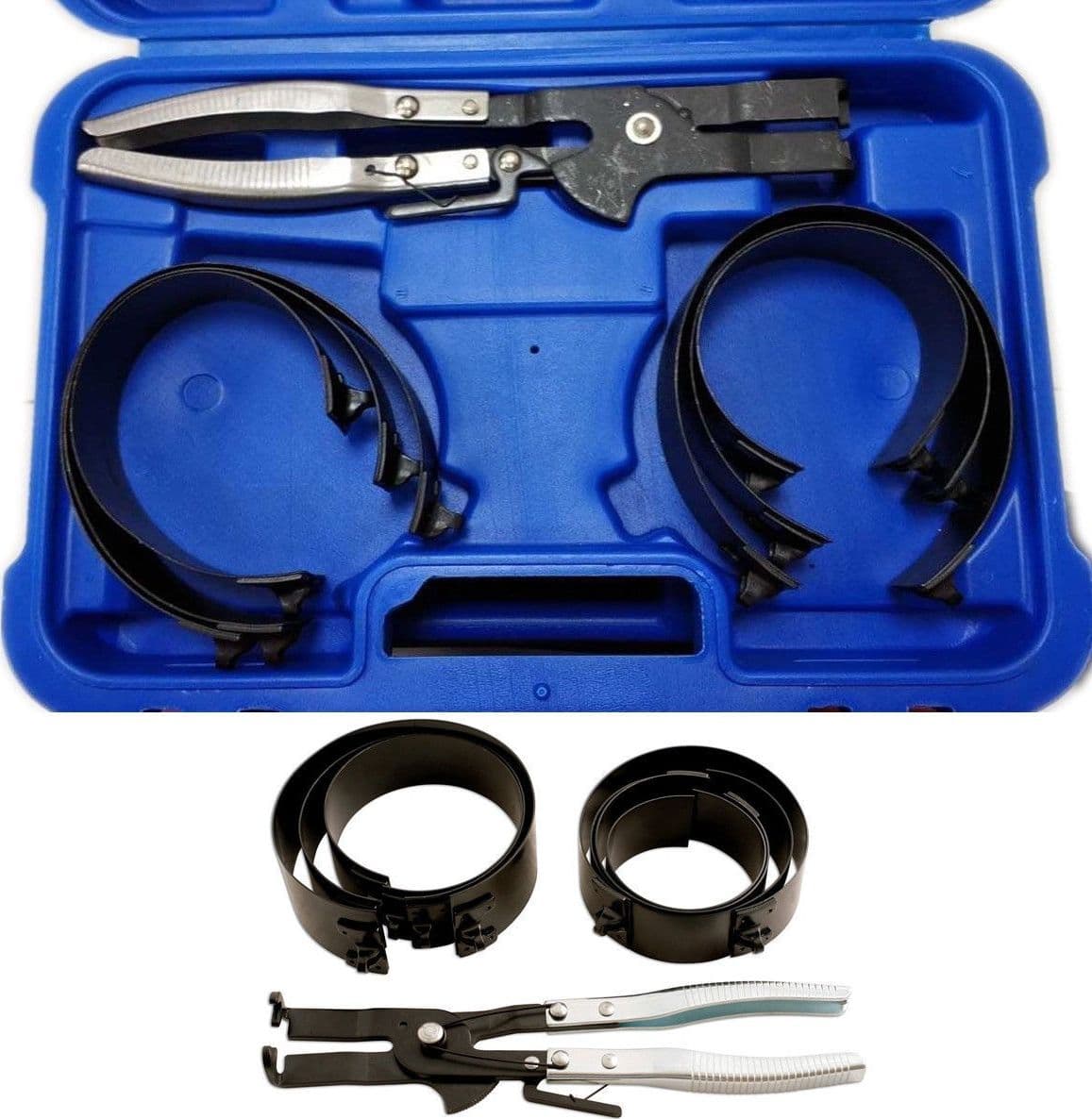 BANDA DI SERRAGGIO ANELLO PISTONE PINZA ANELLI RASCHIA OLIO KIT 7 PZ 73-111MM Auto e Moto/Attrezzi per veicoli/Attrezzi e attrezzatura per sistema olio/Chiavi per il filtro olio Trade Shop italia - Napoli, Commerciovirtuoso.it