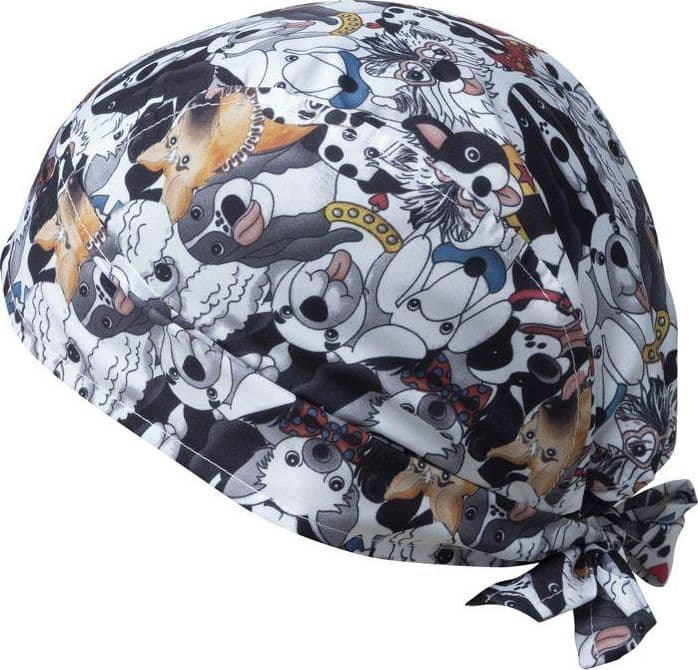 Bandana Urano Fantasia Cani Tessuto Antibatterico Bandana Cucina Stampata in Accessori Dresswork - Como, commercioVirtuoso.it