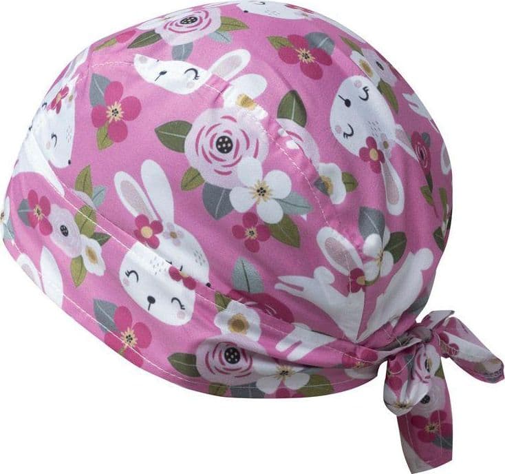 Bandana Urano Fantasia Coniglietti Tessuto Antibatterico Bandana Cucina Stampata in Accessori Dresswork - Como, commercioVirtuoso.it
