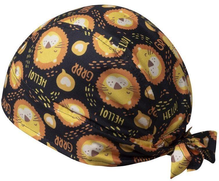 Bandana Urano Fantasia Leone Tessuto Antibatterico Bandana Cucina Stampata in Accessori Dresswork - Como, commercioVirtuoso.it