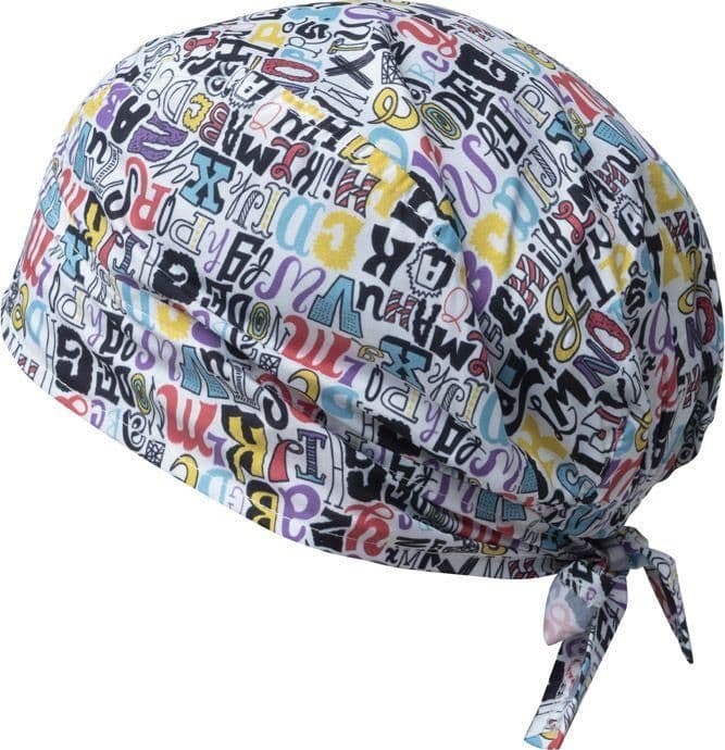 Bandana Urano Fantasia Lettere Tessuto Antibatterico Bandana Cucina Stampata