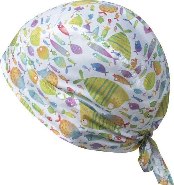Bandana Urano Fantasia Pesci Tessuto Antibatterico Bandana Cucina Stampata in Accessori Dresswork - Como, commercioVirtuoso.it