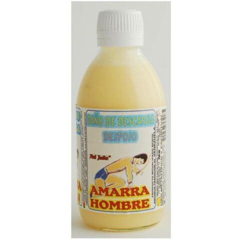 BAŇO DE DESCARGA DESPOJO AMARRA HOMBRE 250 ML ESOTERISMO SANTERIA VENEZUELA in Saponi esoterici Agbon - Martinsicuro, commercioVirtuoso.it